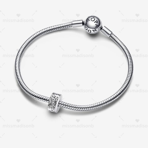 Pandora Sparkling Sun & Crescent Moon Clip Charm - Picture 3 of 5
